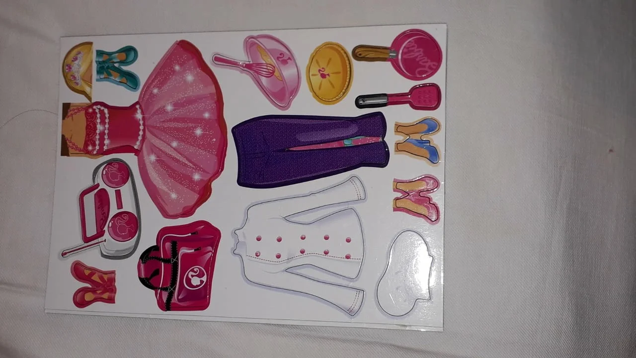 Barbie dress up with magnets — снимка 8