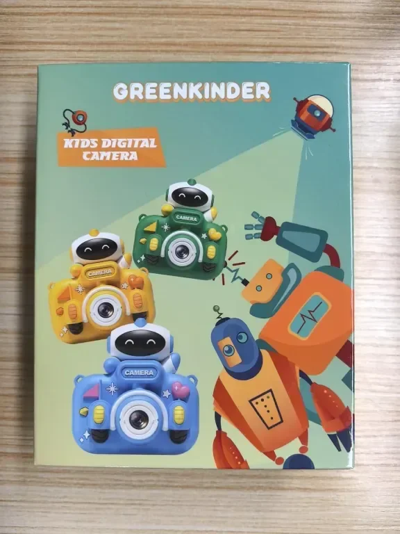 Детска камера GREENKINDER, 2,0 инча, 1080P HD с 32GB карта, за деца на възраст 3-12 години, синя — снимка 8