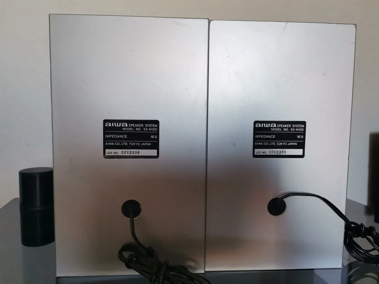 AIWA 2 way speaker pair set SX-M100 — снимка 3