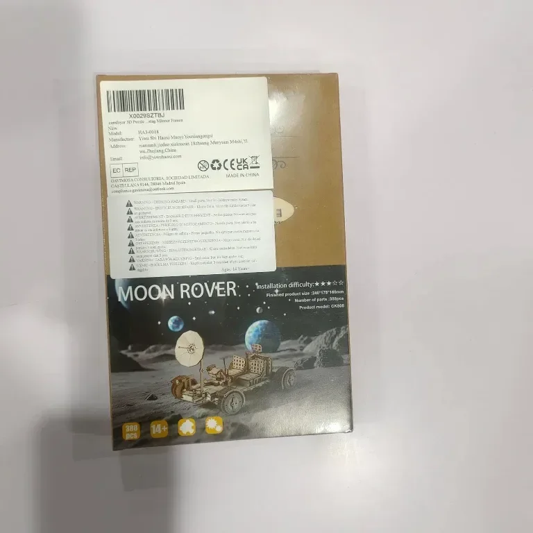 3D пъзел comfoyar Lunar Rover, дървен модел за сглобяване — снимка 8