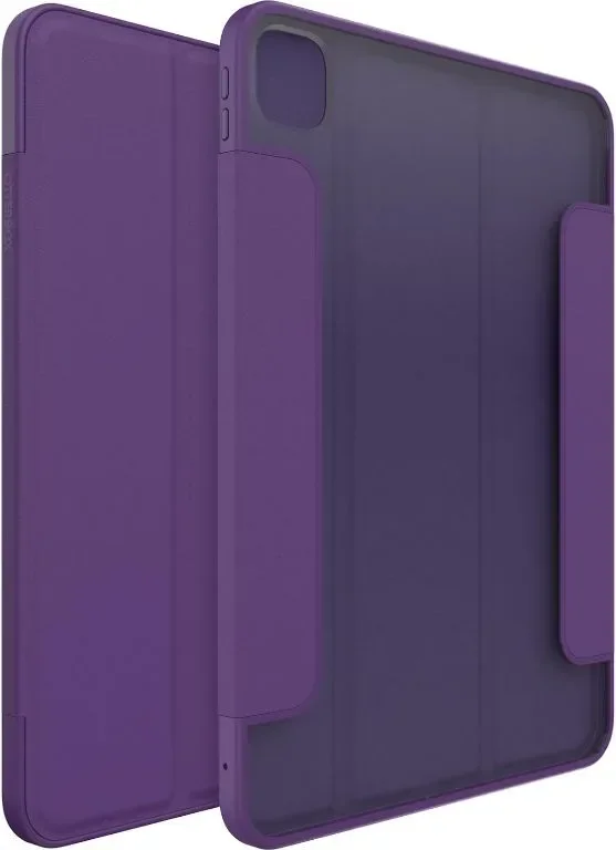 OtterBox Symmetry Folio Case за iPad Pro 11" (2024), удароустойчив, устойчив на изпускане, лилав — снимка 3