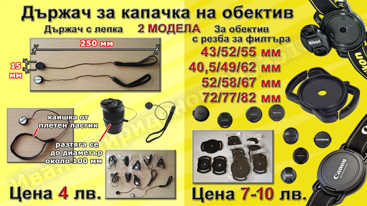 Аксесоари (1) за фотоапарати, камери и обективи — снимка 3