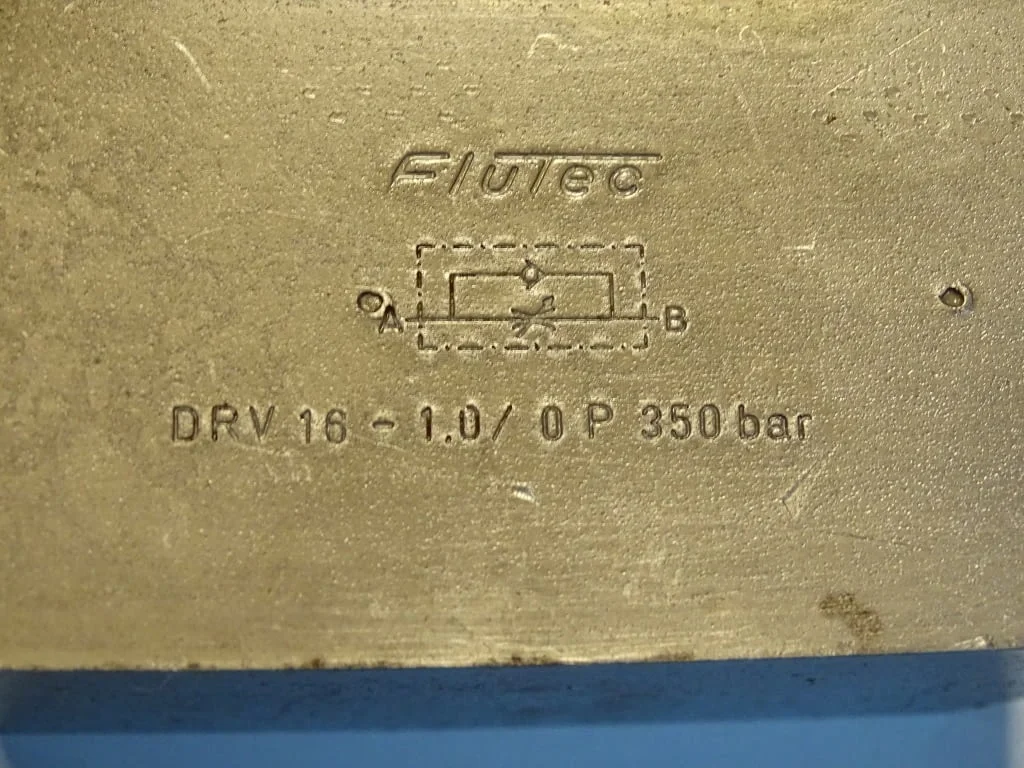 Регулатор на дебит Flutec DRV16-1.0/0P flow control valve G3/4 — снимка 4