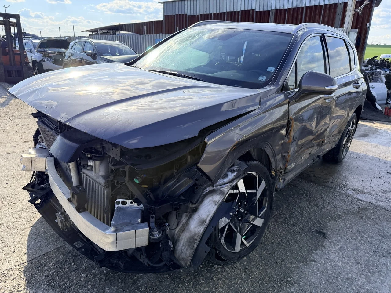 Hyundai Santa Fe 4 (TM) 2.2 CRDI HTRAC двигател D4HE 193 кс., автоматик 8-ст., 7 местен 69000 км., 2 — снимка 3