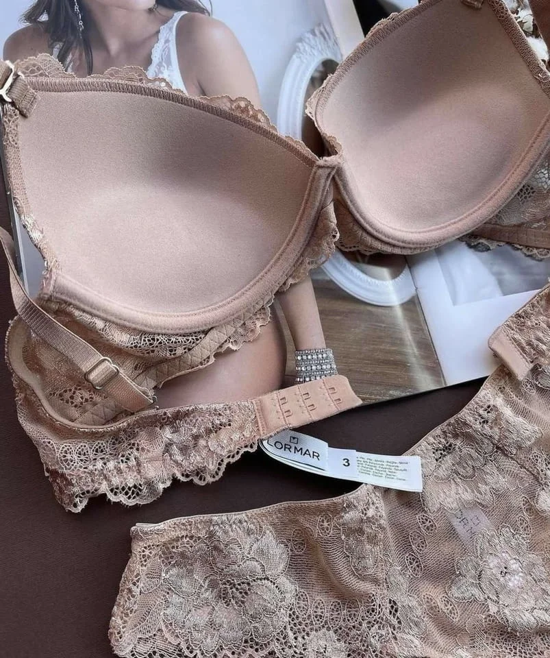 Lormar 70B, 75B, 80B, 85B, 70C, 75C, 80C сутиен с вградени гел подплънки Лормар сутиени с гел — снимка 6