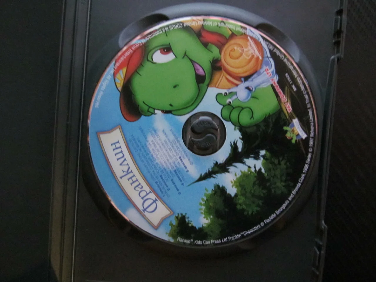 Франклин DVD филм ирае футбол домашен любимец велосипед любимо детско филмче деца приятели гората — снимка 2