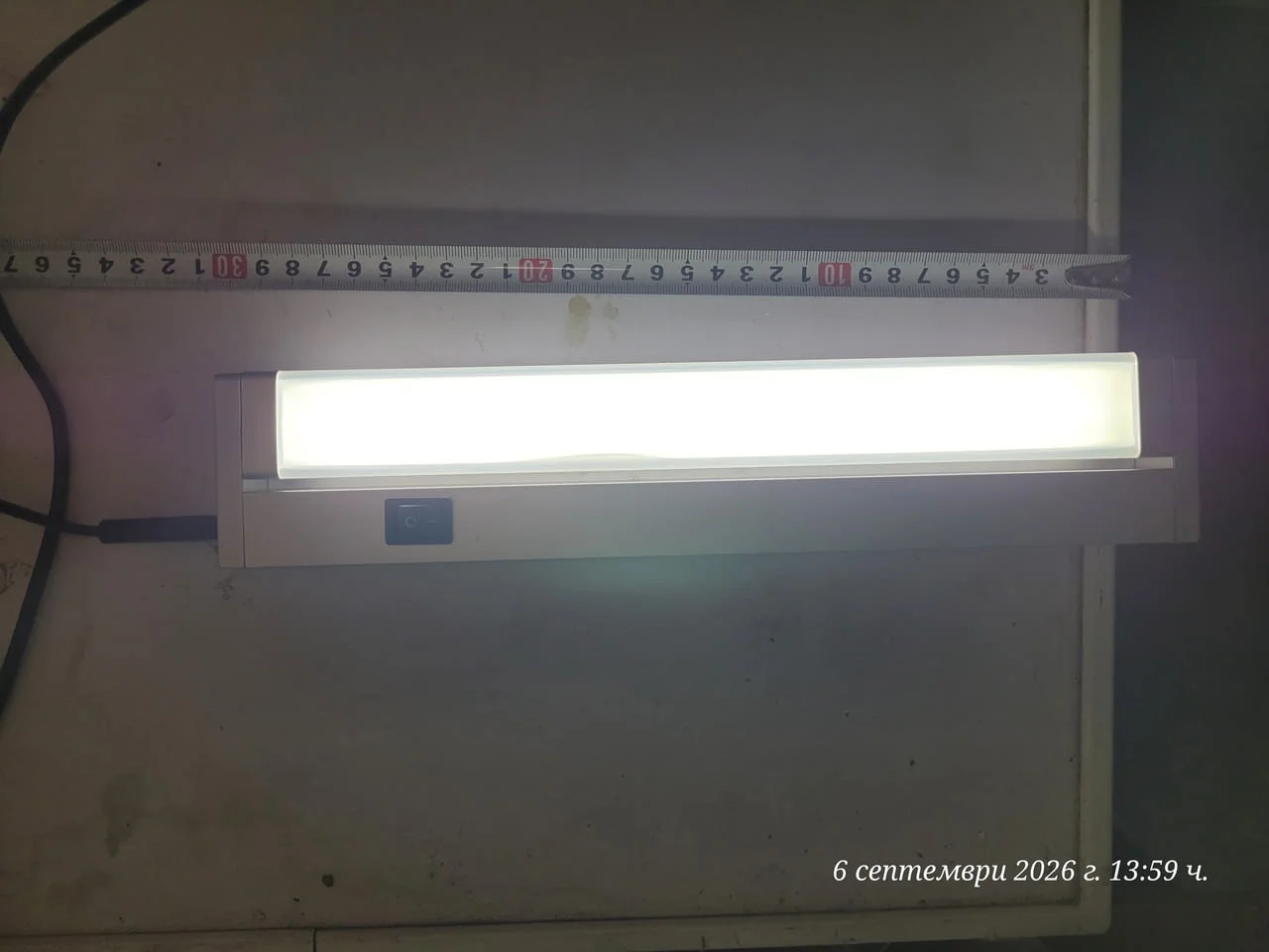 LED лампа за монтаж под кухненски шкаф — снимка 9