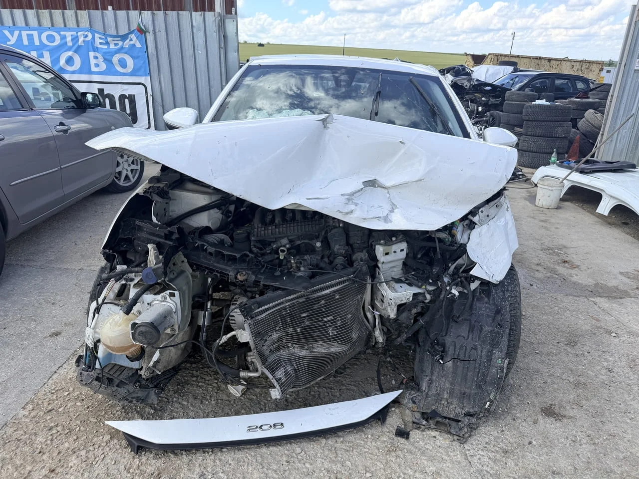 Peugeot 208 1.2 PureTech, двигател HMH, 75 кс., 5 ск., 45000 км., 2022г., евро 6D, Пежо 208 1.2 Pure — снимка 2
