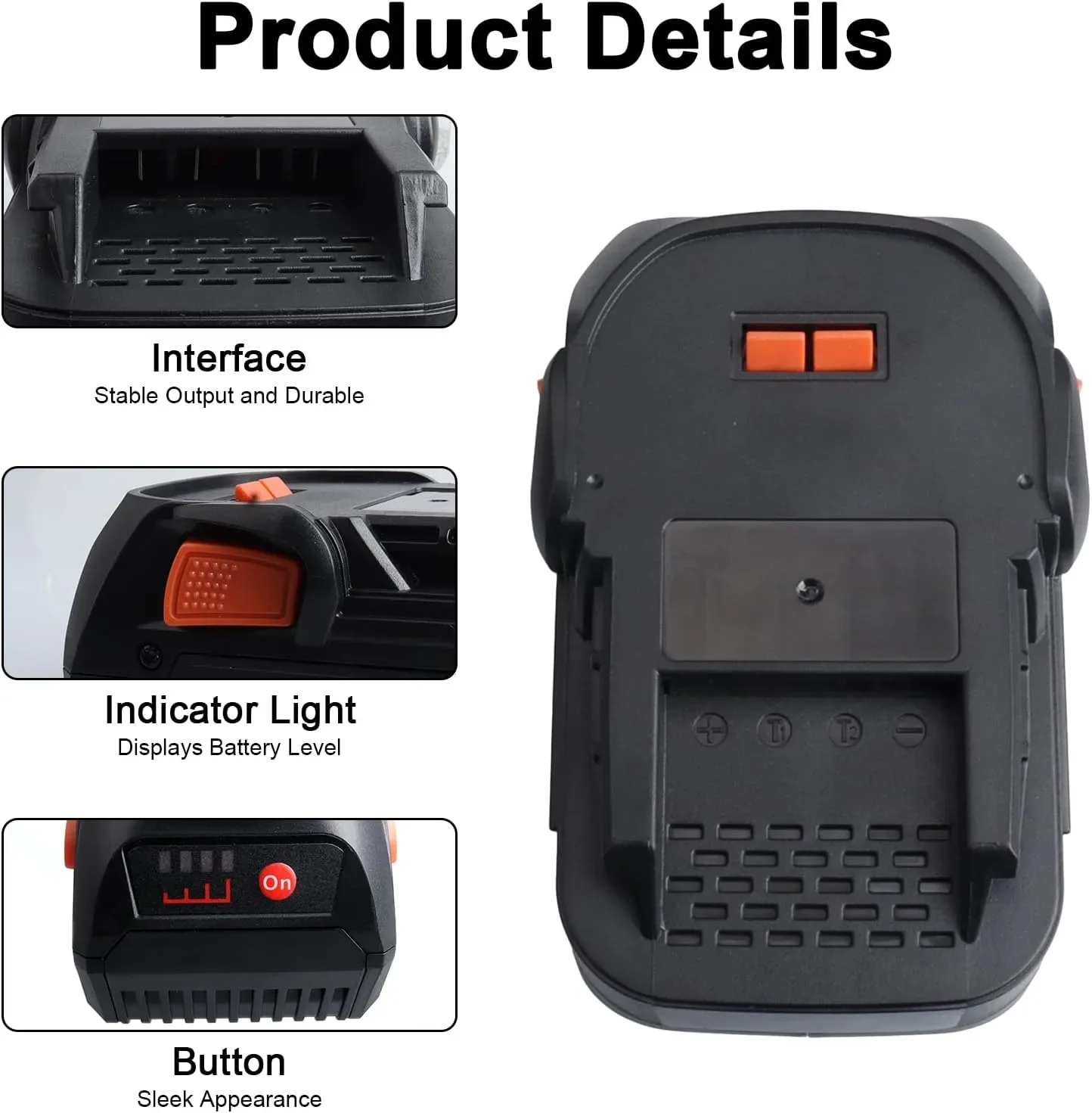 Резервна батерия 18 V 5000 mAh за AEG и RIDGID — снимка 6