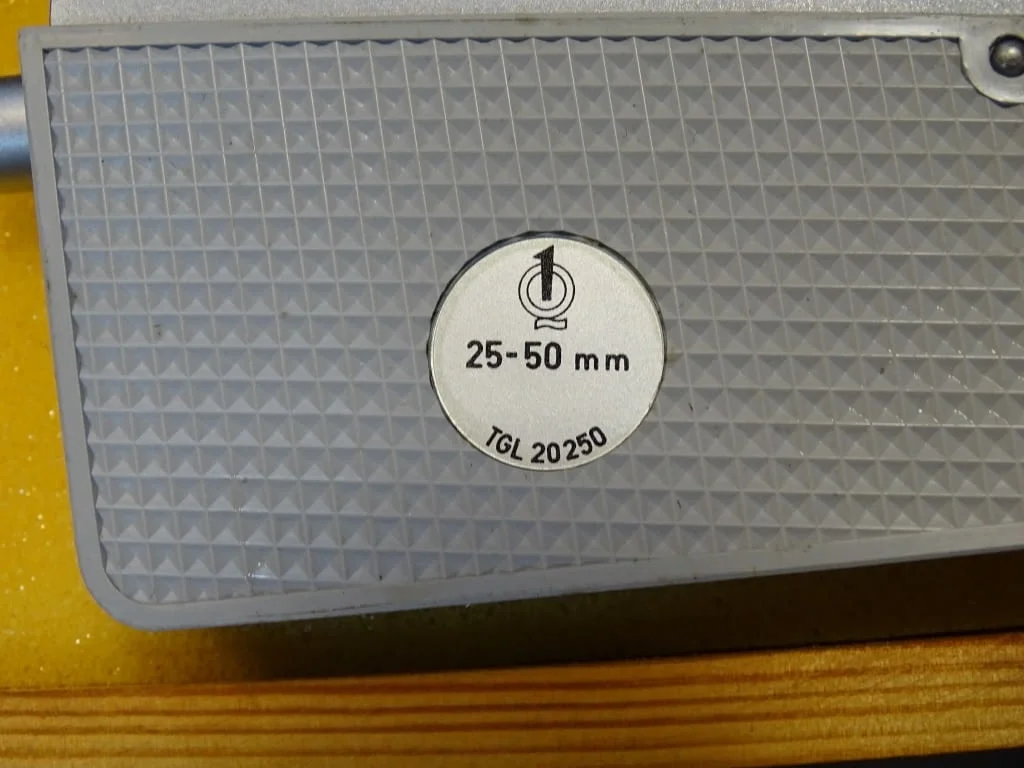 Пасиметър микронен Carl-Zeiss Jena/SUHL DDR 25-50 mm, TGL 20250 — снимка 5