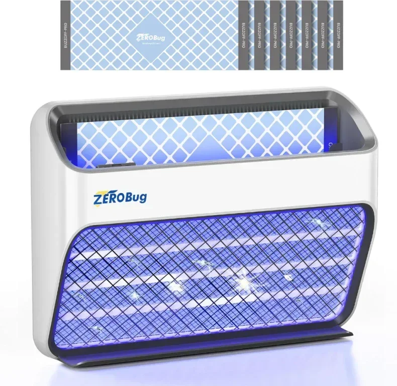 Електрически унищожител и капан за насекоми ZeroBug, USB-C, 7 капана