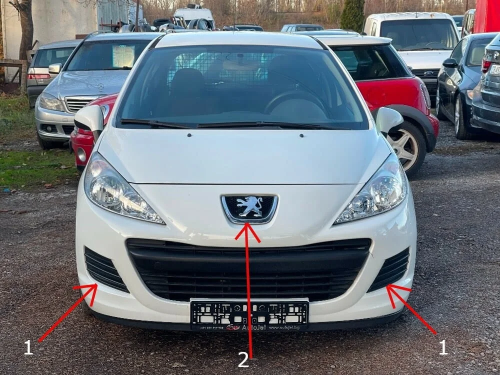 Peugeot 207 (2006 до 2010г.) - Пежо 207 Емблема , стоп