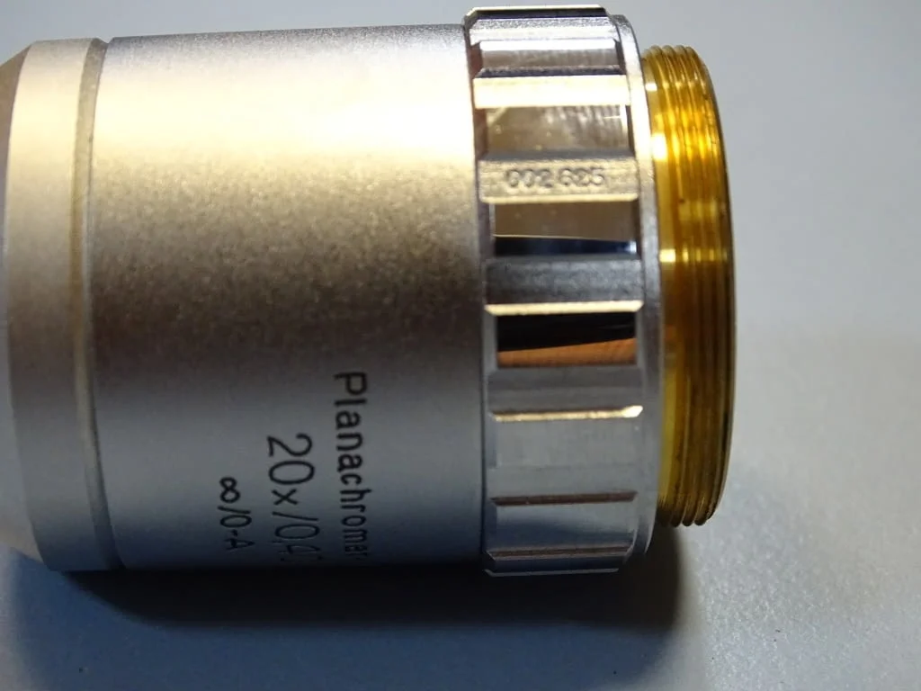 Обектив за микроскоп Carl Zeiss Jena Planachromat-HD 20x/0.40 microscope obiective — снимка 7