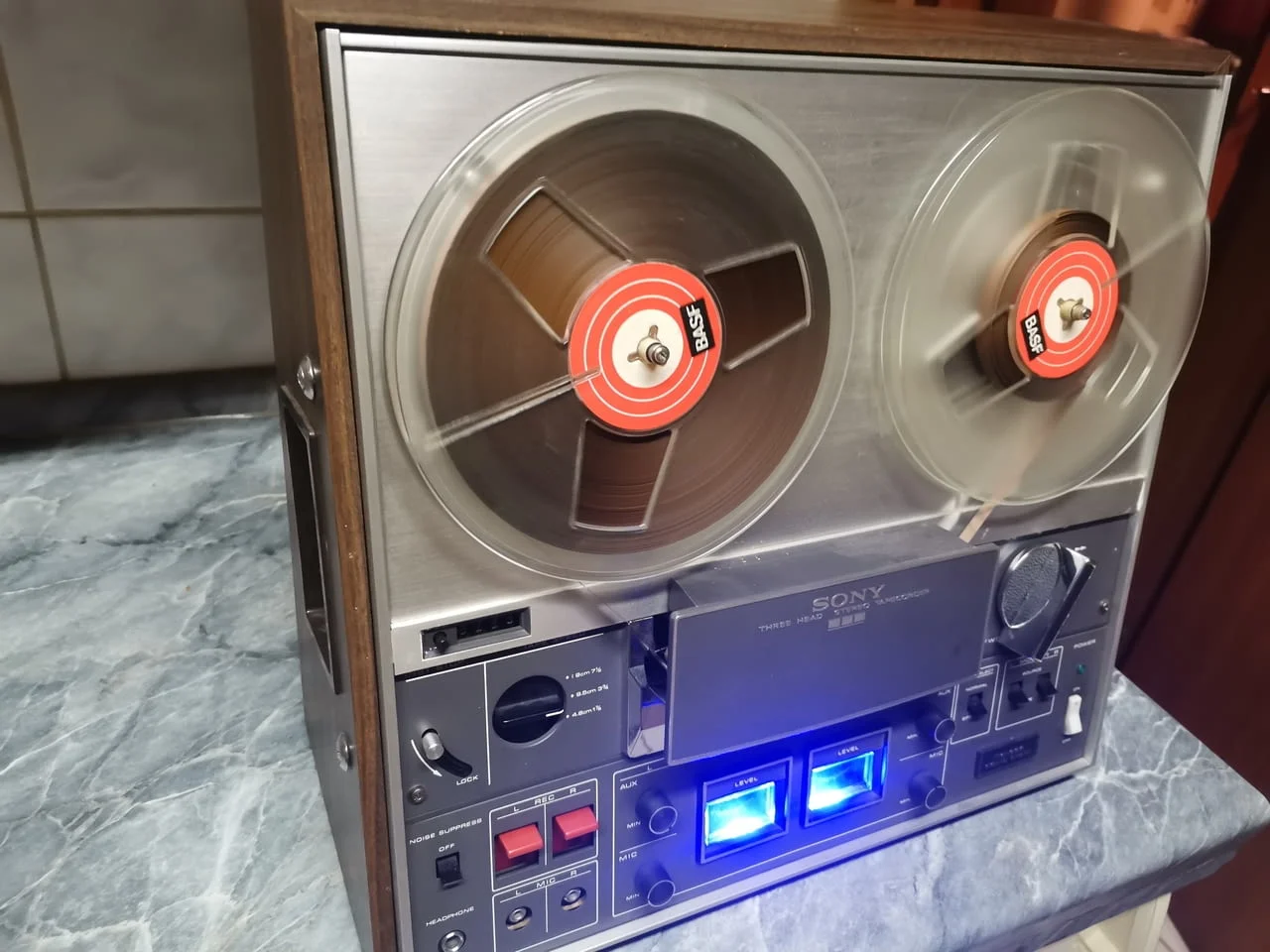 Sony Tree Head Stereo Tapecorder TC-366 Solid State — снимка 2