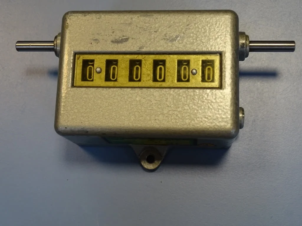 Механичен брояч Ing.E.DieBner KG M500.2(R1:1)mechanical counter — снимка 8