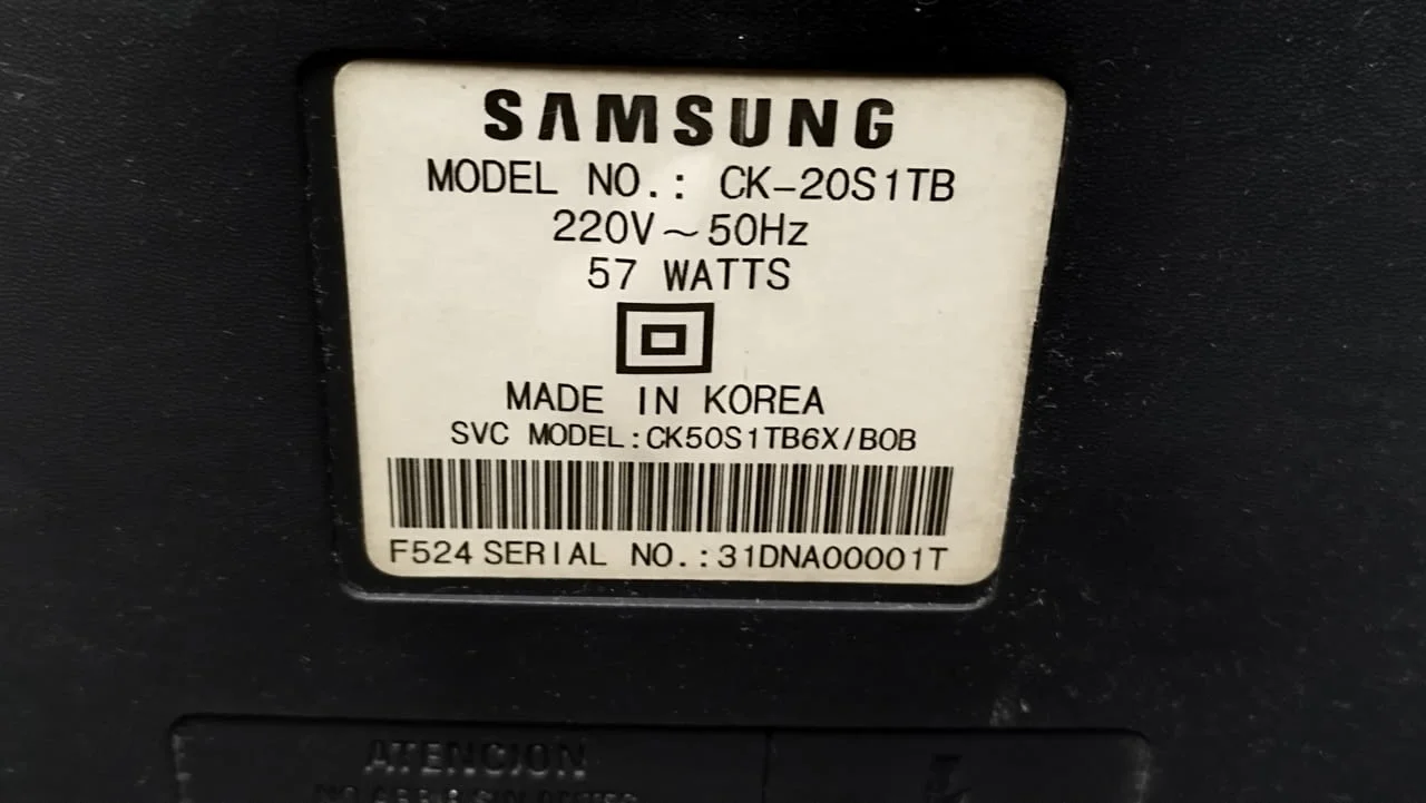 Телевизор Samsung CK - 20S1TB Цветен с кинескоп 20 инча — снимка 7