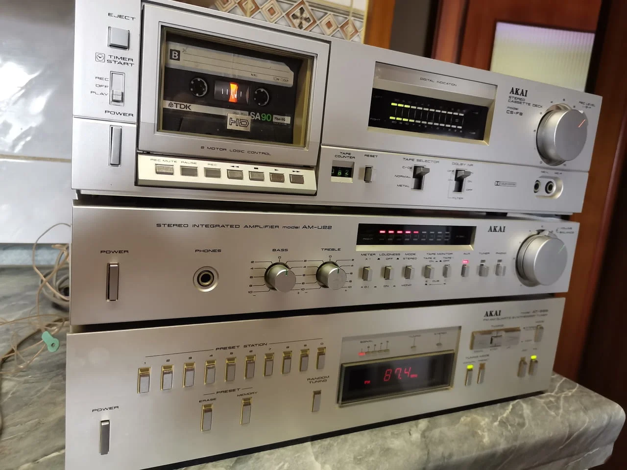 Akai cs-f9, Akai am-u22, Akai at-s55 — снимка 6