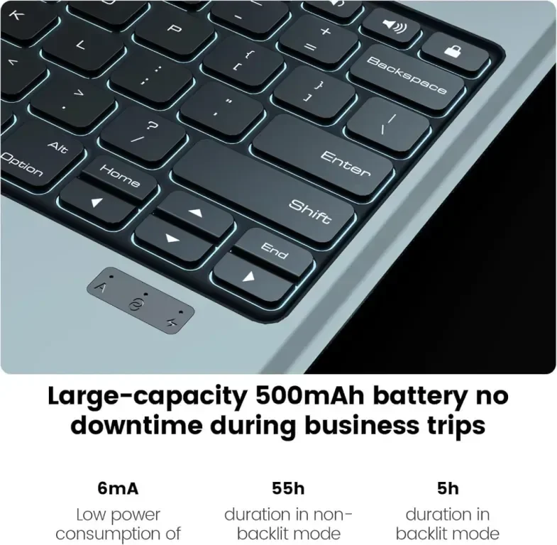 Калъф с клавиатура Nillkin Carry Go iPad Pro 12,9 инча с дръжка — снимка 2