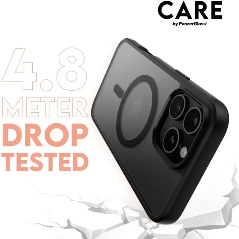 CARE BY PANZERGLASS® 3-в-1 защита на поверителността iPhone 16 Pro Max — снимка 4
