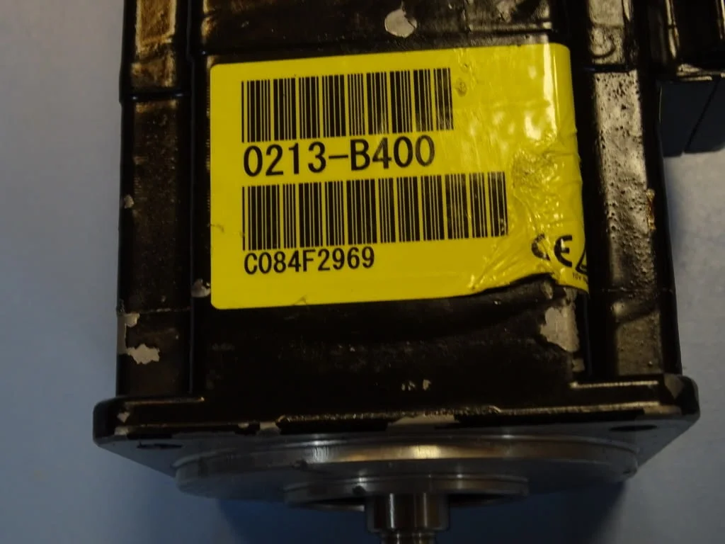 Сервомотор FANUC αis 2/5000HV A06B-0213-B400 AC servo motor — снимка 7