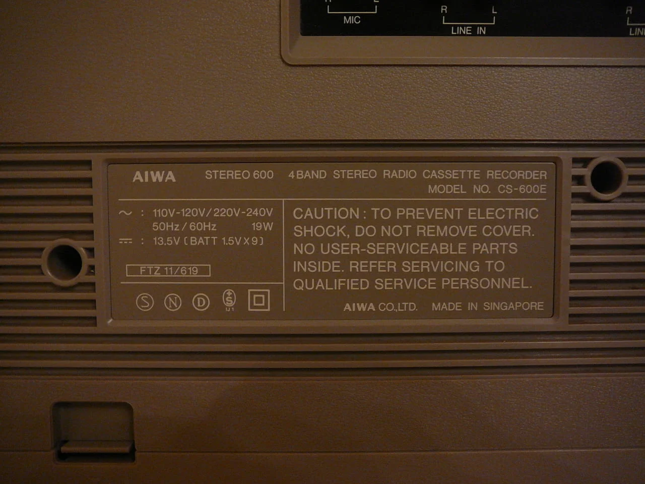 Aiwa cs-600e — снимка 9