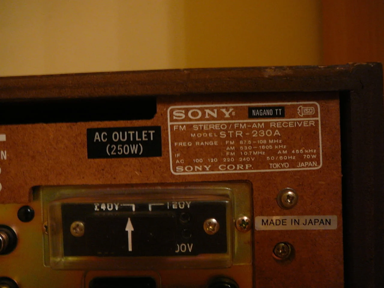 Sony str-230a — снимка 6