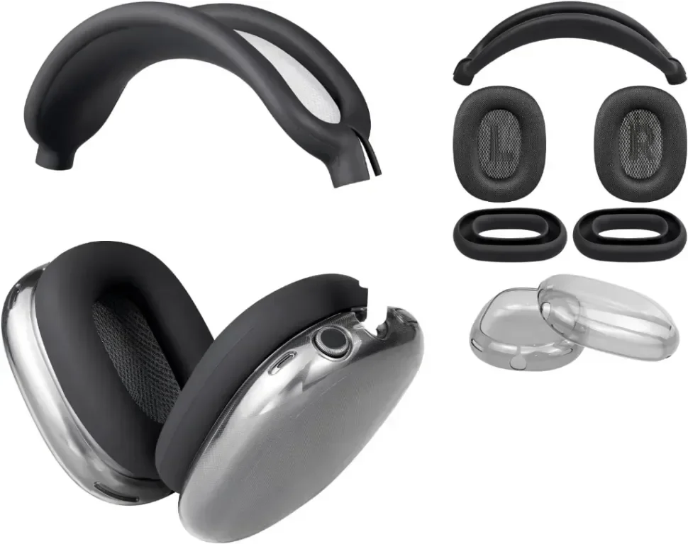Резервен комплект SOULWIT за AirPods Max, черно