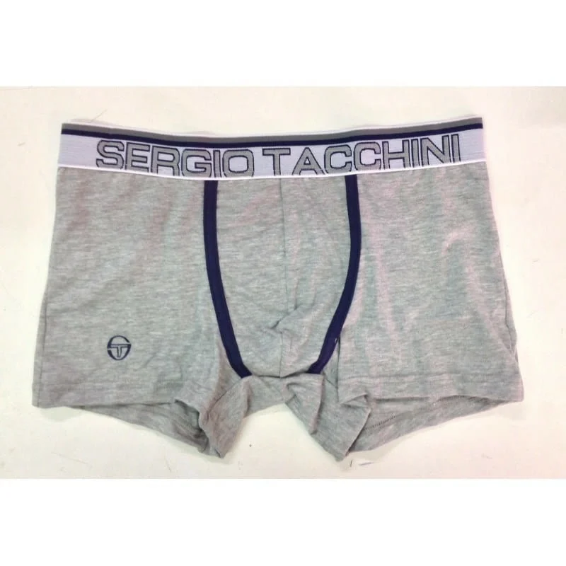 Sergio Tacchini M, L, XL, XXL черни, сиви, сини памучни мъжки боксерки мъжко бельо — снимка 2