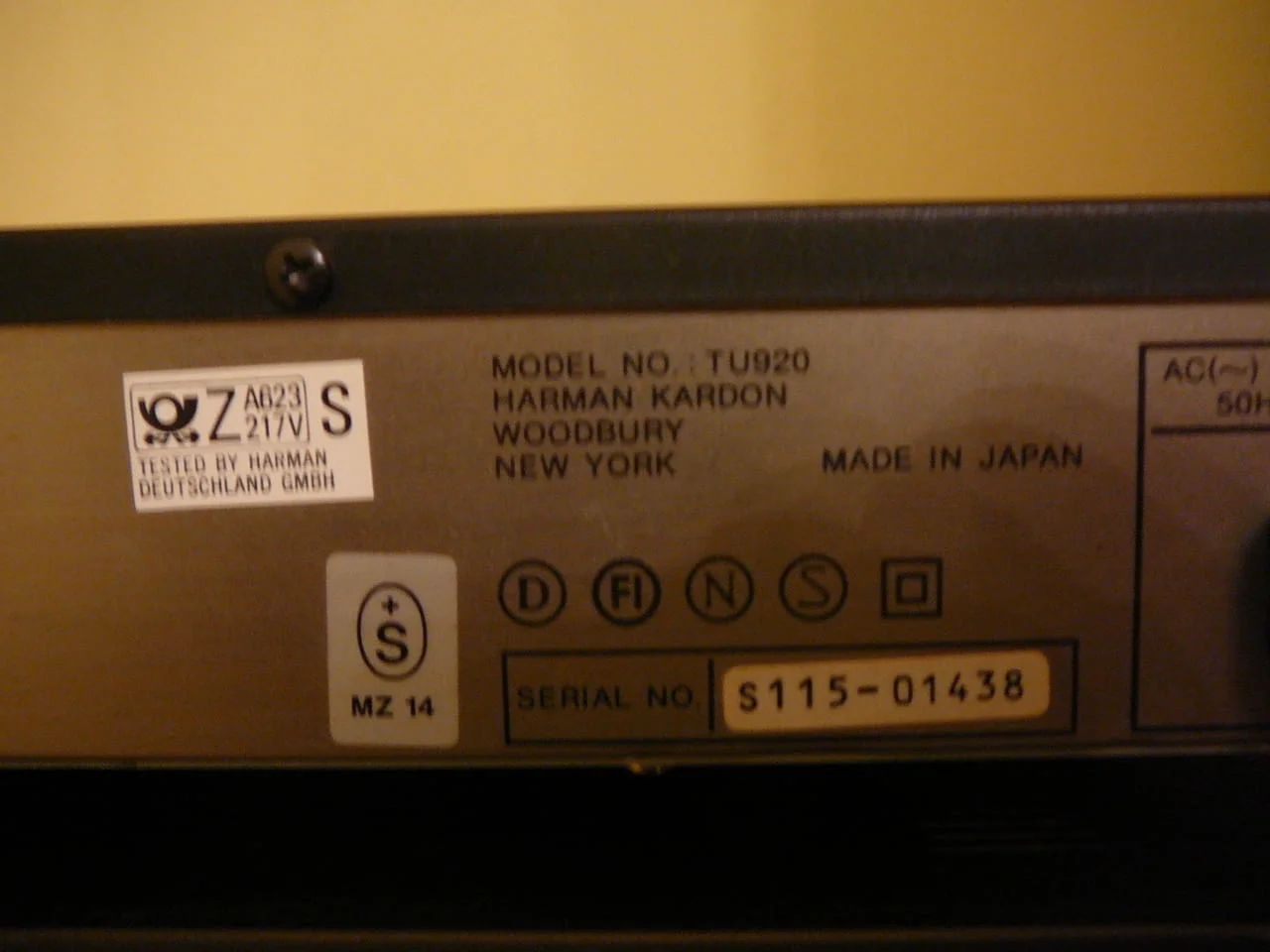 Harman kardon hk 825 i 870 i tuner — снимка 9