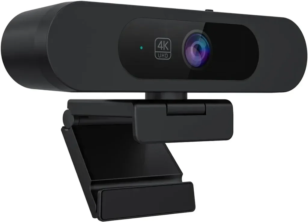 MOERTEK 4K UHD уеб камера, WDR, AI проследяване, вградени двойни микрофони с шумопотискане