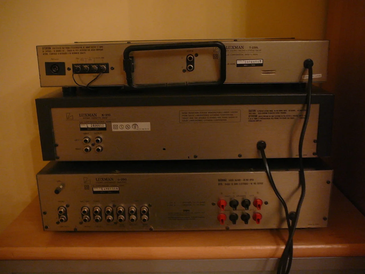 Luxman l-200 i k-200 i t-230l — снимка 9