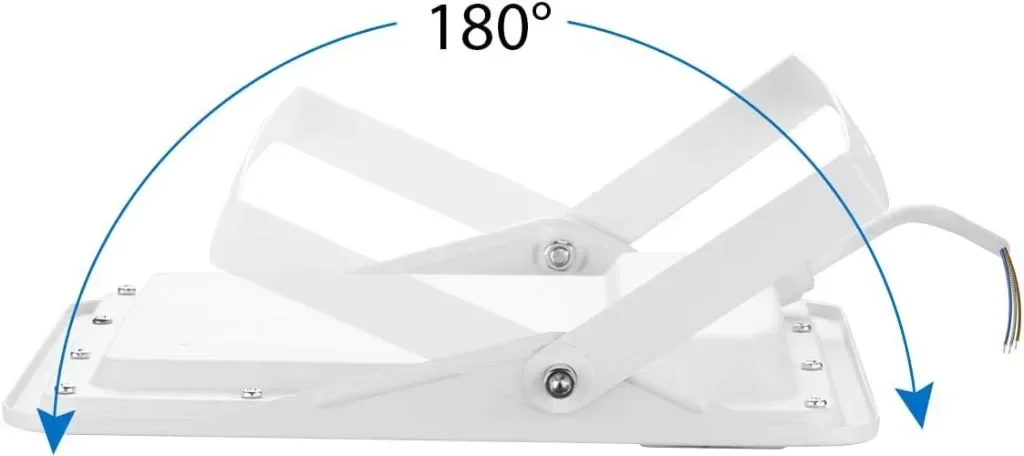 LeKaufen 50W LED прожектор 2 броя, Мрежово захранване, 5000 LM, IP66, 6000K — снимка 2