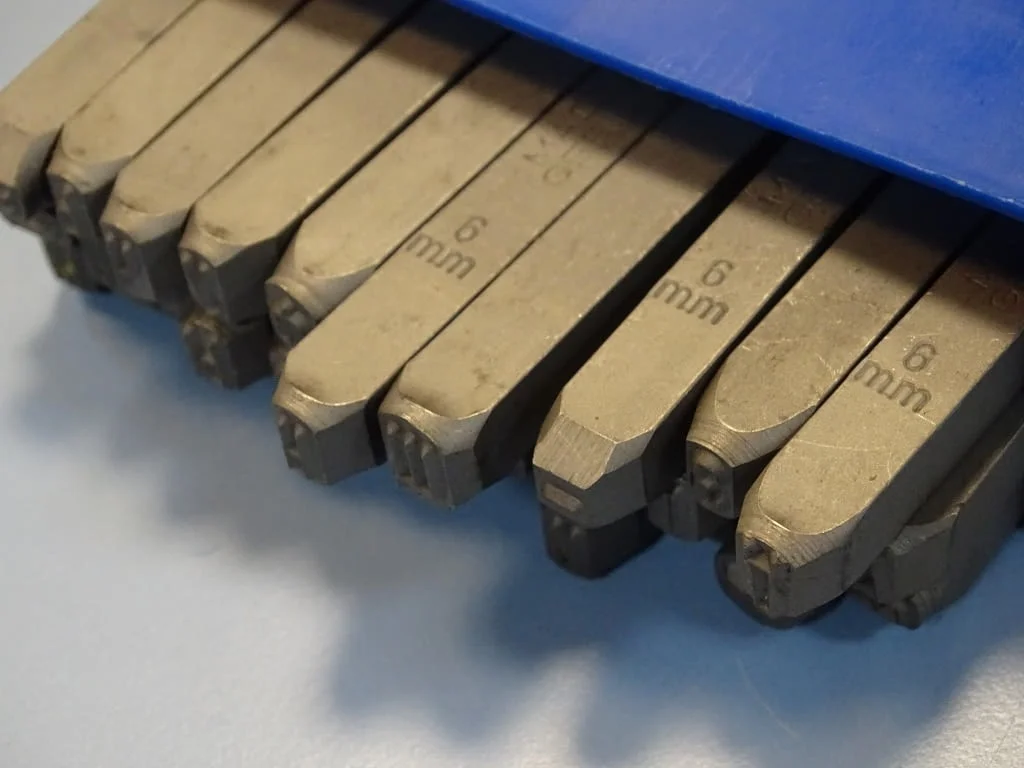 Комплект шлосерски букви-кирилица 6 mm Gravurem Cyrillic Alphabet 58-61 HRC — снимка 4