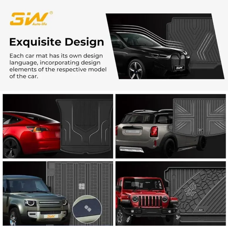 3W стелка за багажник, подходяща за Land Rover Defender L663 — снимка 4