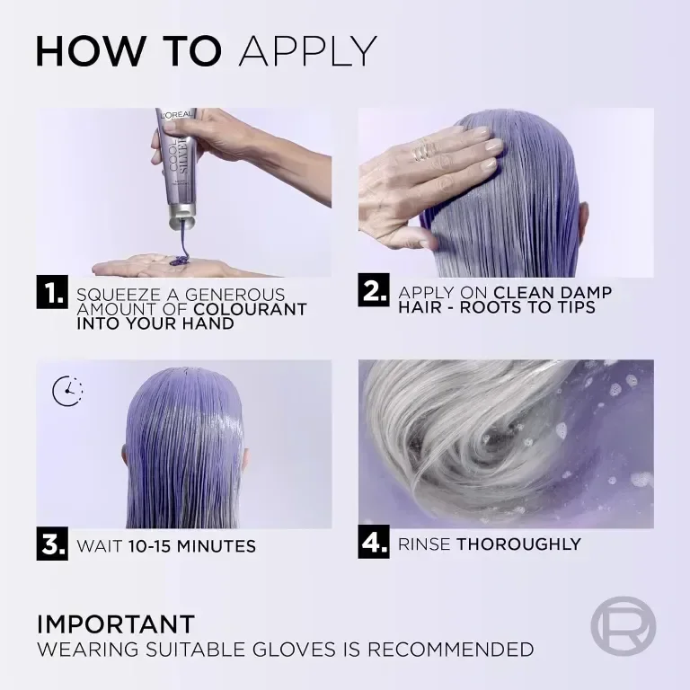 L'Oréal Paris Cool Silver Absolute Silver, нашата първа подсилваща терапия за естествена сива коса — снимка 6