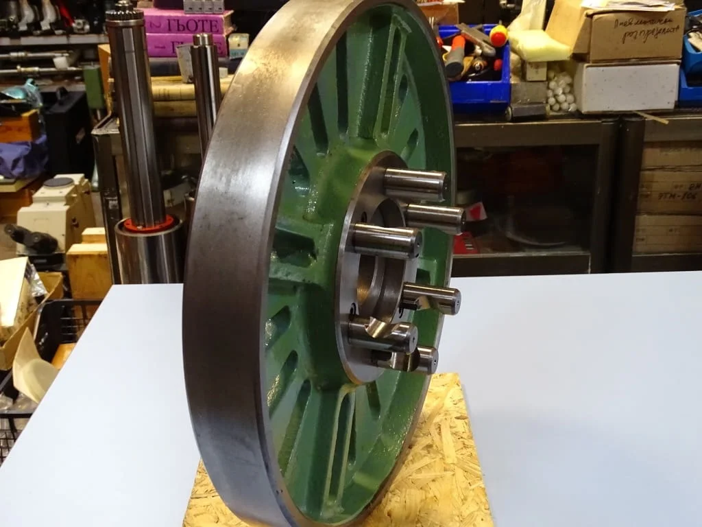Планшайба за струг Ф 410mm "Record" DDR — снимка 7