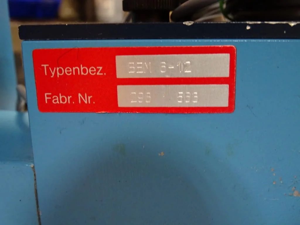 Агрегатна пробивна глава SUHNER MONOmaster BEM6-12 Unit-Pulley Drive 0.37kW — снимка 2
