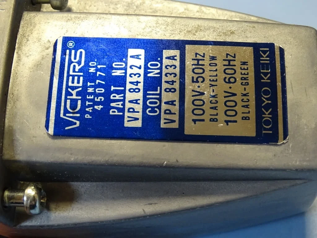 Ел. магнитна бобина Vickers VPA8433A 100V 50/60Hz solenoid coil — снимка 8