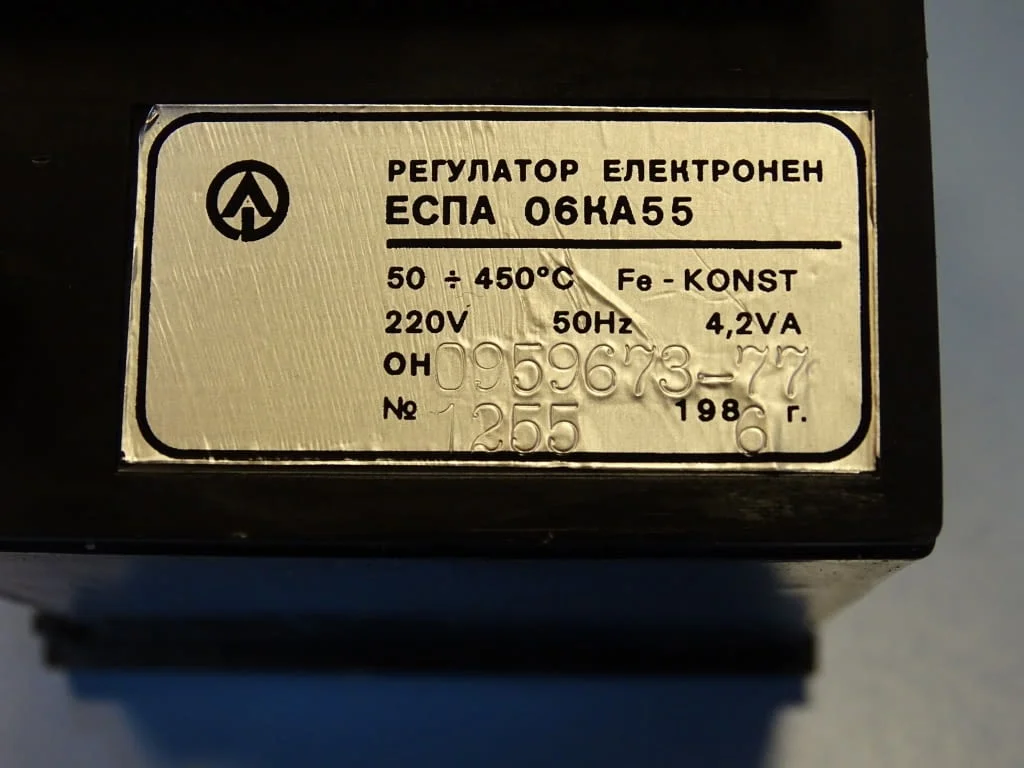 Терморегулатор електронен ЕСПА 06КА55 50/450°C — снимка 5