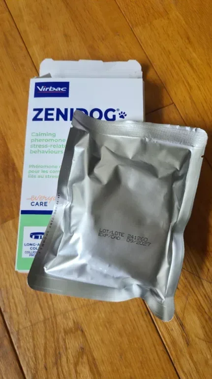 Нашийник Zenidog, Успокояващи феромони, за кучета между 10 кг - 50 кг, Размер на врата 39-67 см — снимка 8