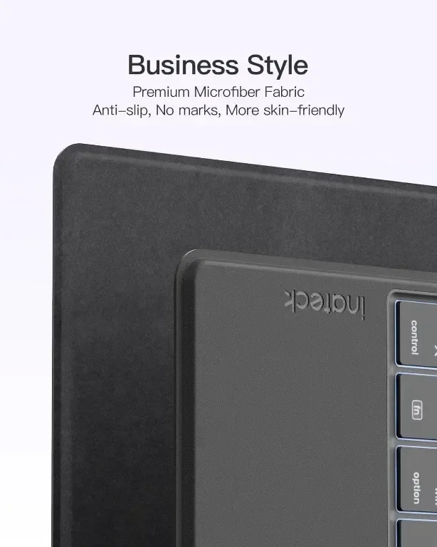 Клавиатура Inateck с тъчпад, AI функция, ултратънка Bluetooth за Windows/iPadOS/Android/iOS,KB01104 — снимка 3