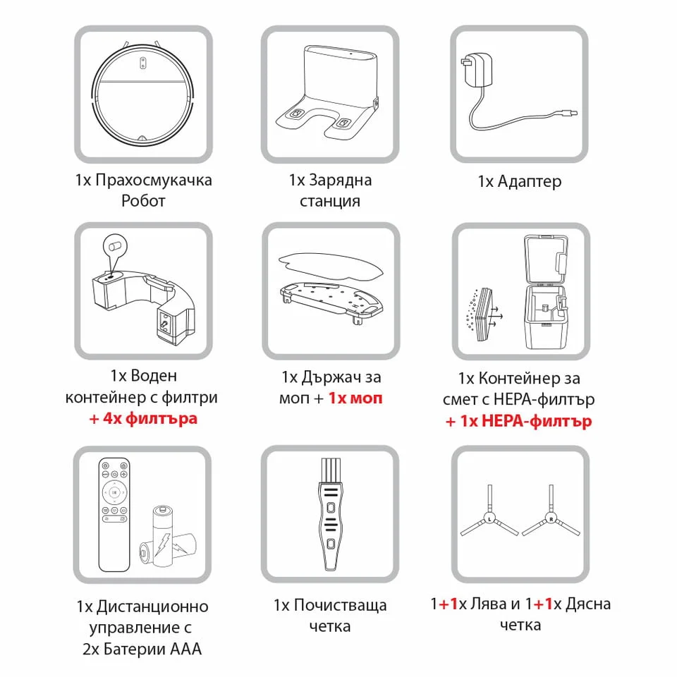 Прахосмукачка робот MUHLER Bobby 1, бяла — снимка 8