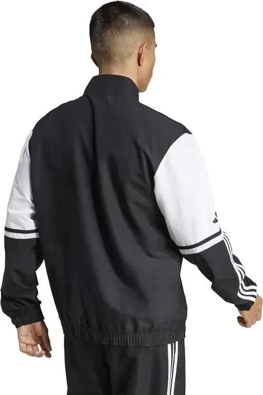 Adidas Мъжки суичър Squadra25 Presentation Jacket, L, черно/бяло — снимка 3