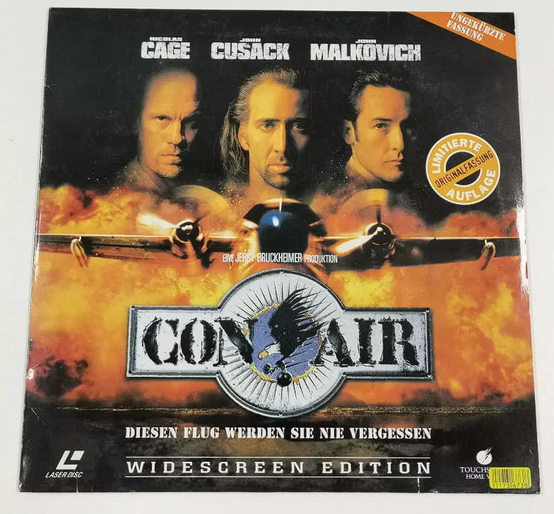 LASERDISC Conair- Nicholas Cage - John Cusack - John Malkovich
