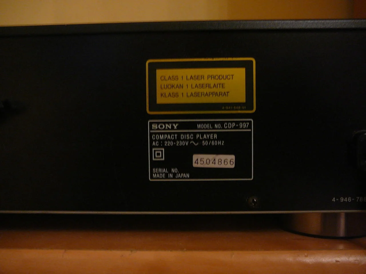 Sony cdp-997 — снимка 9