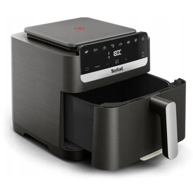 Уред за здравословно готвене, Tefal EY866HE1 Mega Compact Detach. Front + Ac — снимка 2