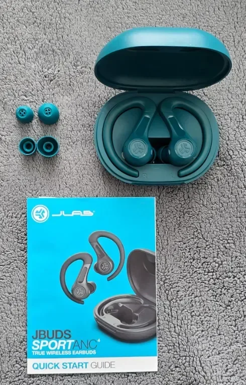 Слушалки JLab JBuds Sport ANC 4 с активно шумопотискане, 60 часа, IP66 — снимка 8