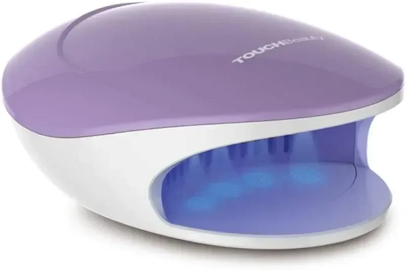 TOUCHBeauty Мини сушилня за нокти с вентилатор и 5 UV LED лампи