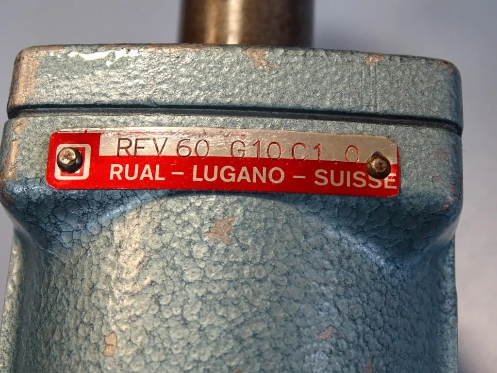 Хидравличен филтър RUAL-LUGANO-SUISSE RFV60G10C1.0 G3/4 — снимка 4