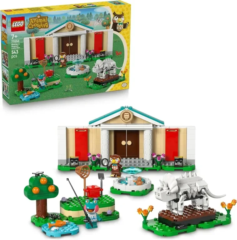 LEGO Animal Crossing Колекцията на музея на Блатерс, 543 части, 77056